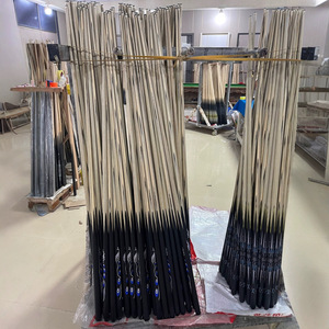 One Piece Maple Wood Snooker Cue With Ebony Butt Sleeve Durable Wooden Shaft For Snooker - Product Image 3