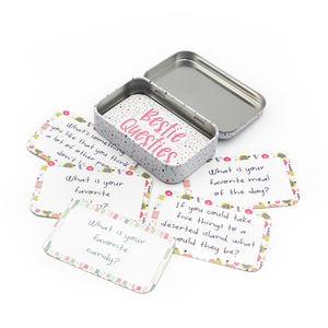 Vente chaude Fabrication Personnalisé Anglais Espagnol Français Italien Apprentissage <span class=keywords><strong>Adulte</strong></span> Fête Boire Couples Jeu de Cartes - Product Image 4