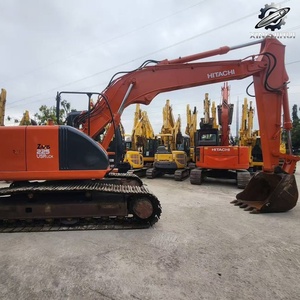 Excavadora de cadenas usada Hitachi 225, de segunda mano, marca original japonesa, 22.5 toneladas, excavadora de cadenas de tamaño mediano, excavadora usada. - Product Image 6
