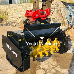 Ekskavatör Mulcher hidrolik ağaç kesici yeni inşaat pompası 4-20 Ton en iyi fiyat - Product Image 3