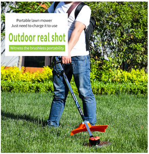 Taladro inalámbrico de 12 V, nuevo listado, eléctrico, de alta calidad, cortacésped inalámbrico de metal y nailon con batería de litio, cortadora de césped eléctrica, inalámbrica - Product Image 2