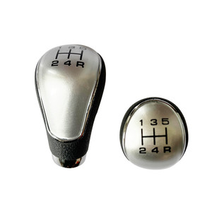 Car Gear <b>Shift</b> <b>Knob</b> Universal Aluminum Alloy Ergonomic Black Manual Automatic Transmission Replacement - Product Image 1