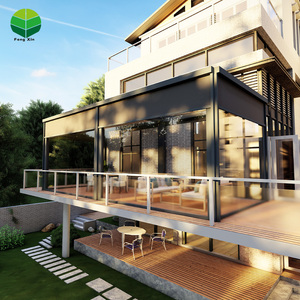 Personalizado al por mayor barato Jardin Gazebo Pavilion con <span class=keywords><strong>cortinas</strong></span> China aluminio moderno jardín al aire libre aluminio pérgola no recubierta - Product Image 4