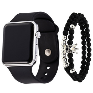 Fabricant vente en gros <span class=keywords><strong>tendance</strong></span> de la mode pour hommes et femmes sport commerce extérieur loisirs étudiant montres électroniques - Product Image 4