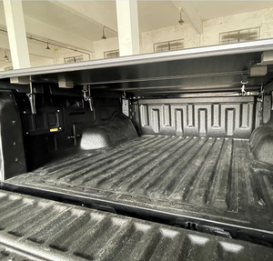 Couverture de lit de camionnette de couverture de tonneau pliée dure d'alliage de zinc-aluminium pour Mitsubishi <span class=keywords><strong>2022</strong></span> 2024 2025 - Product Image 3