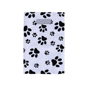 Bolsa de plástico con asa troquelada clara de alta calidad para uso en tienda de juguetes o tienda emergente - Product Image 2