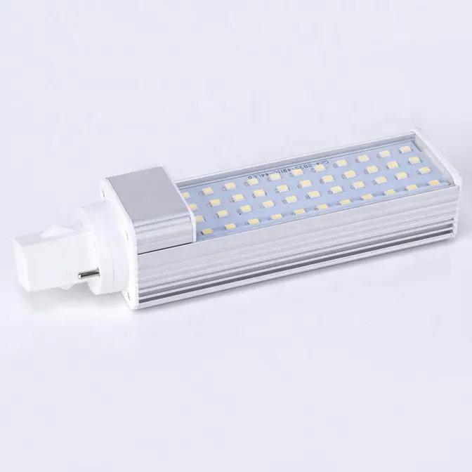 Bombilla LED G24, 7W, 3000K, luz diurna, 6000K, lámpara de maíz