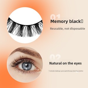 <span class=keywords><strong>Faux</strong></span> <span class=keywords><strong>cils</strong></span> russes faits à la main, <span class=keywords><strong>effet</strong></span> 3D, lot de 10 paires, en cheveux synthétiques, réutilisables, épais aux extrémités, recourbés - Product Image 3