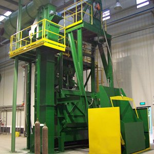 Máquina Lanza Perdigones de Banda de Goma JICHUAN para Refuerzo de Engranajes de Gusano y Construcción Metálica/En Espiral, 1 Año de Garantía, Personalizable - Product Image 4