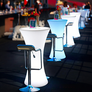 Đảng <span class=keywords><strong>LED</strong></span> bảng cho bar không thấm nước đám cưới barglowing Bar ghế chiếu sáng <span class=keywords><strong>LED</strong></span> Cocktail bảng - Product Image 1