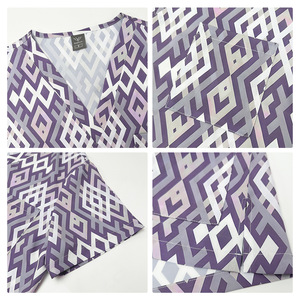 Ensemble de Blouse et Pantalon Médical pour Femme à Imprimé Animalier Adorable, en Polyester et Spandex, pour Infirmières Pédiatriques, Cliniques Dentaires et Hôpitaux, Livraison Rapide - Product Image 4