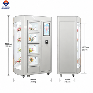 Máquina Expendedora de Flores Sin Contacto Winnsen: Compatible con Wifi, Fácil Autoservicio y Personalización de Marca - Product Image 3