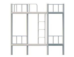 Personnalisé <span class=keywords><strong>Funky</strong></span> Dortoir Hôtel Maison Enfants Double Simple École Lit Superposé En Métal Avec Casier Bureau - Product Image 4