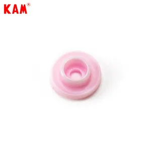 Button Snap Custom Design Fashion Pom /Pc Washable Pink Snap Button For Accessories