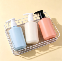 Flacon pompe à lotion en plastique vide de 200 ml, flacon rectangulaire pour lotion corporelle, crème pour les mains, emballage cosmétique pour soins de la peau