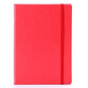 Carnet en cuir PU vintage bleu marine personnalisé avec gravure 4 couleurs pour cadeau promotionnel - Product Image 2