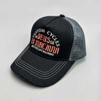 Set de Gorras Trucker para Hombre y Mujer, 4 Piezas, Gorra de Malla con Cierre a Presión, Estilo Urbano, Hip Hop, Vintage, Unisex, con Logotipo Personalizado, Gorra Nueva al por Mayor