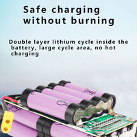 Batterie pour monocycle électrique Bangsheng 36V 4.4Ah, pack de batteries au lithium rechargeable 10S2P 18650, mode de charge CC CV, protection contre les surcharges