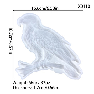 แม่พิมพ์ซิลิโคนเรซิ่นทำมือ Kingnoo รูปทรงอิสระ สำหรับงานหล่อ DIY สไตล์ Ins ของตกแต่ง เครื่องมือทำเค้ก มีสินค้าในสต็อก หัวเป่ย - Product Image 2