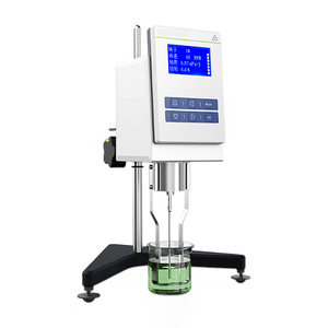 Viscometer rotasi mikro Sensor suhu, tampilan Digital 60 RPM Sensor suhu variabel fungsi kalibrasi 0.2% repeatabilitas - Product Image 1