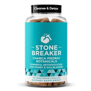 Cápsulas Stone Breaker 600mg, Suplemento Natural para el Soporte <span class=keywords><strong>de</strong></span> Riñones y Vesícula Biliar, Fórmula Vegetariana <span class=keywords><strong>de</strong></span> Desintoxicación - Product Image 3