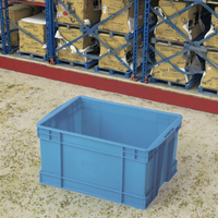 Caisses en plastique pour fruits et légumes JINDU Light Wholesale, robustes, durables et économiques.