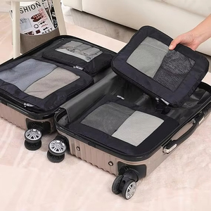 Lot de 4 sacs de compression pour vêtements, personnalisables, de haute qualité, pliables pour le voyage - Product Image 4