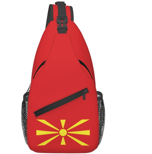 Lituanie sac à bandoulière Logo personnalisé vente chaude sac à bandoulière poitrine sac à dos voyage poitrine Pack - Product Image 3