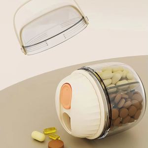 Compact Eco-Friendly Portable <b>Tablet</b> Storage Case Pill Organizer Weekly Supplement <b>Container</b> Made of PP Plastic Custom Logo - Product Image 3