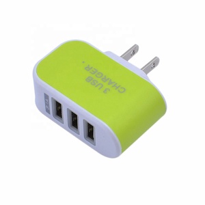 3. 1a tripla porta <span class=keywords><strong>USB</strong></span> muro di casa viaggio AC adattatore caricabatterie noi spina caricatore del telefono cellulare 3 porte per Samsung Huawei Xiaomi <span class=keywords><strong>iPhone</strong></span> - Product Image 4
