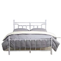 Canapé-lit convertible moderne en métal, taille Queen, extensible et pliable, avec rangement et lit simple extractible