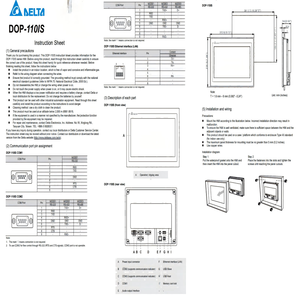 ขายร้อน DOP-110CS DOP-110IG DOP-110CG DOP-110IS DOP-110WS DOP-110DS DOP-110IG หน้าจอสัมผัสแบบเดิม - Product Image 4