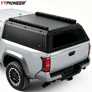 Capot rigide en aluminium de 6 pieds pour benne courte de 5 pieds, type Smart Cap, pour <span class=keywords><strong>Toyota</strong></span> <span class=keywords><strong>Tacoma</strong></span> 3ème génération <span class=keywords><strong>2017</strong></span> 2018 2020 2023 - Product Image 1