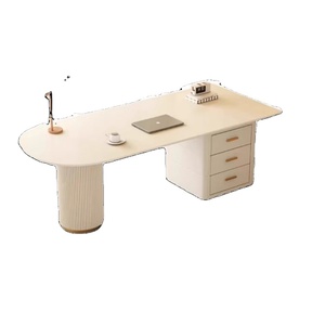 Scrivania Moderna in Pietra Resistente all'Acqua di Lusso per <span class=keywords><strong>Ufficio</strong></span>, Salone, Reception e Uso Domestico - Product Image 1