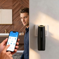 Diffuseur d'arômes mural intelligent sans eau, électrique, personnalisé en usine, à brancher, parfum d'ambiance, capacité 100 ml, contrôle par application domestique