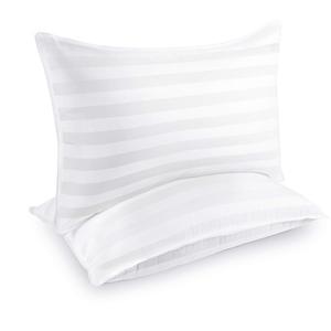 Coussinets d'oreiller d'hôtel personnalisés, doux et ferme, en fibres de polyester, de luxe et économiques pour hôtels - Product Image 5