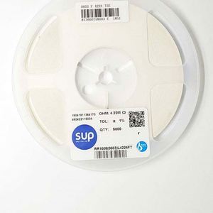 Whole -Sale RR1608 0603L4224FT 0603 1608 Resistors Chip Resistors SMD Resistors 4.22Mohm 1% 1/10W Thick Film Resistor - Product Image 1