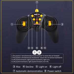 SJY-1518 Camión RC 1/24, 9 Canales, 2.4G, Control Remoto, Camión Cargador, Vehículo de Ingeniería Ligero, Juguete RC, Regalo para Niño - Product Image 6