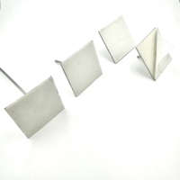 Ancrages d'isolation autocollants en aluminium pour conduits CVC légers