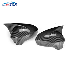 Cubiertas de Espejo Retrovisor Estilo M con Apariencia de Carbono en ABS Negro Brillante para <span class=keywords><strong>Seat</strong></span> <span class=keywords><strong>Leon</strong></span> Cupra R Copa MK2 Ibiza <span class=keywords><strong>FR</strong></span> SC ST <span class=keywords><strong>MK4</strong></span> 2008-2012 - Product Image 4