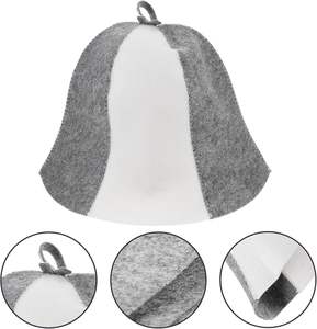 Prix usine personnalisé top qualité russe Banya casquette hommes femmes <span class=keywords><strong>original</strong></span> sauna chapeau laine - Product Image 4