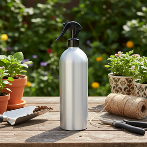 Boîtes en aluminium personnalisables Gamme 500ML à 1000ML <span class=keywords><strong>Bouteille</strong></span> métallique filetée pour agent de nettoyage Utilisation industrielle pour produits chimiques - Product Image 3
