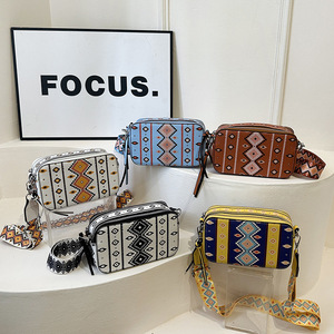 New Personalised Design Camera Bag Shoulder Slanting Lightweight Small Square Bag Embroidery <b>Backpack</b> for <b>Ladies</b> Tanjing - Product Image 2