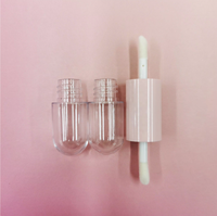 Nouveau design 2026 – Tube de brillant à lèvres vide double embout, emballage cosmétique transparent portable pour maquillage quotidien, voyage et cadeau