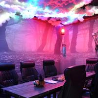 Lampe LED intelligente DIY en forme de nuage de foudre pour Xiaomi, décoration d'ambiance pour chambre à coucher et salle de jeux, éclairage mural et de plafond RGB, veilleuse