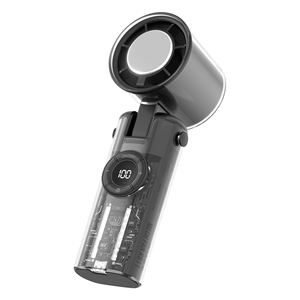 Xách tay LED hiển thị lạnh Băng nén có thể sạc lại mini cầm tay fan hâm mộ tốc độ cao mạnh mẽ 20000 + RPM USB mát cầm tay fan hâm mộ - Product Image 1