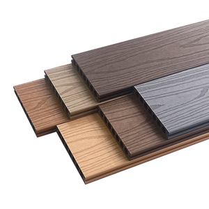 Revêtement de terrasse extérieur en WPC, vente en gros d'usine, plancher composite co-extrudé en érable, terrasse en bois-plastique imperméable - Product Image 1