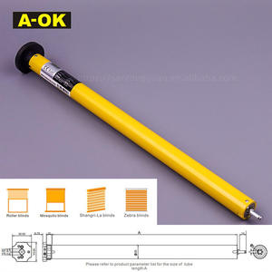 Motor Tubular AOK AM25-1/25-ES-E con Control Remoto y Batería de Litio Integrada A-OK - Product Image 2