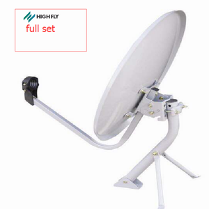 Highfly 80-<strong>90cm</strong> 0.6mm Ku Band Outdoor <strong>Satellite</strong> <strong>Dish</strong> with Steel Board Construction and Wall/Ground Mount - Product Image 2