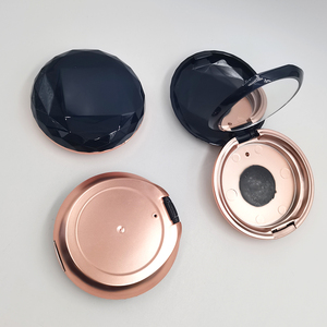 Diamond Cut Empty Powder <b>Compact</b> ABS Plastic Blush Foundation <b>Makeup</b> Case Custom Logo Blush <b>Compact</b> Packaging Container - Product Image 6